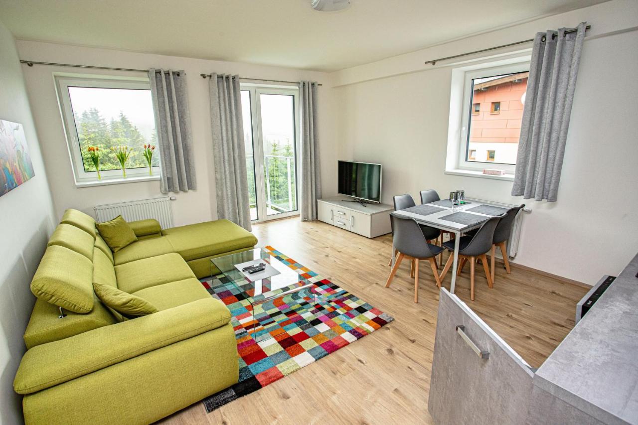 Green Apartment Klinovec By Mountain Ways Loučná pod Klínovcem Eksteriør bilde